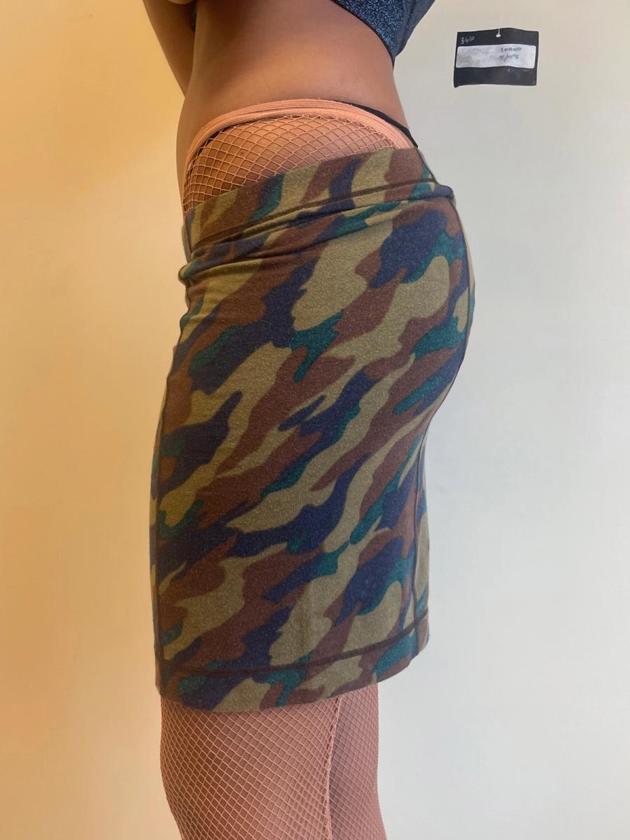 1988 Chantal Thomass Camo Skirt product image