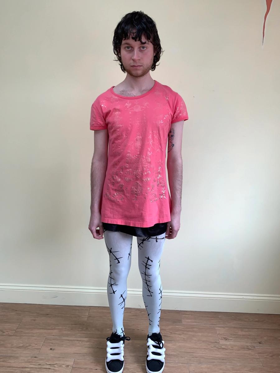 Vivienne Westwood 1990 Bubblegum Pink Boulle Tee product image