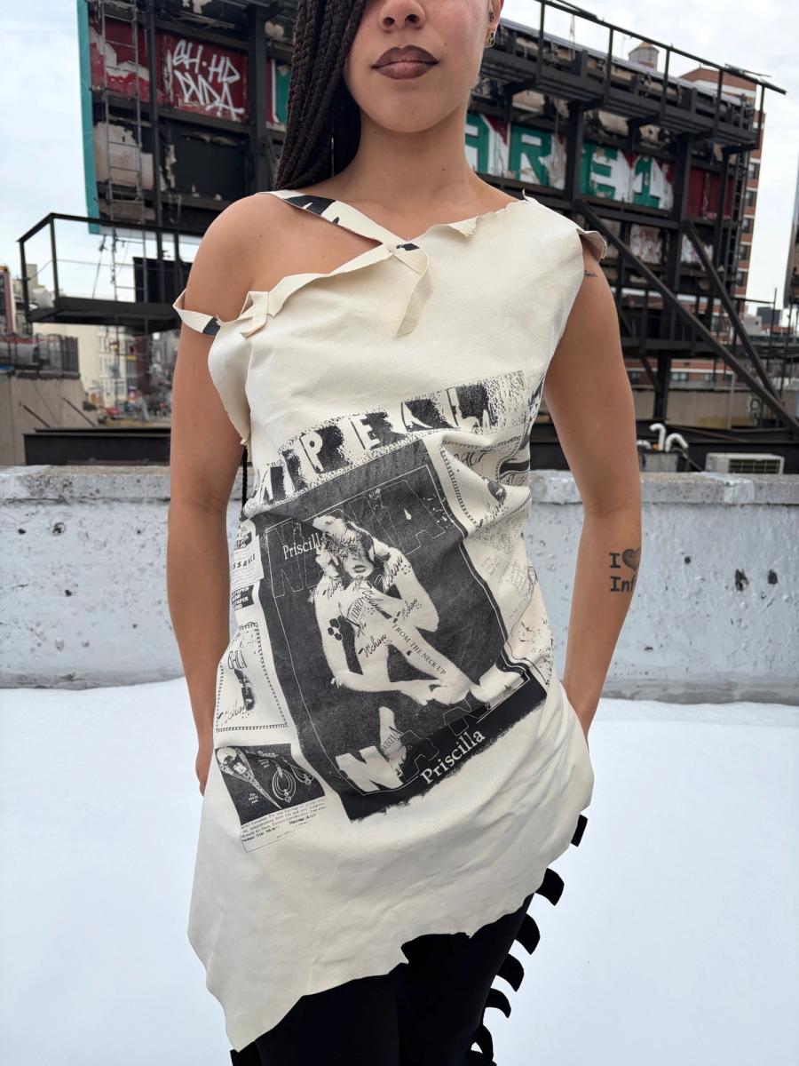 Sex Appeal Suede Asymmetric Tunic product image