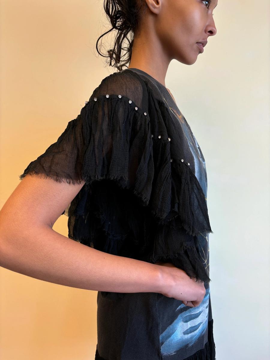 DryCleanOnly Wolf Rhinestone Dress product image