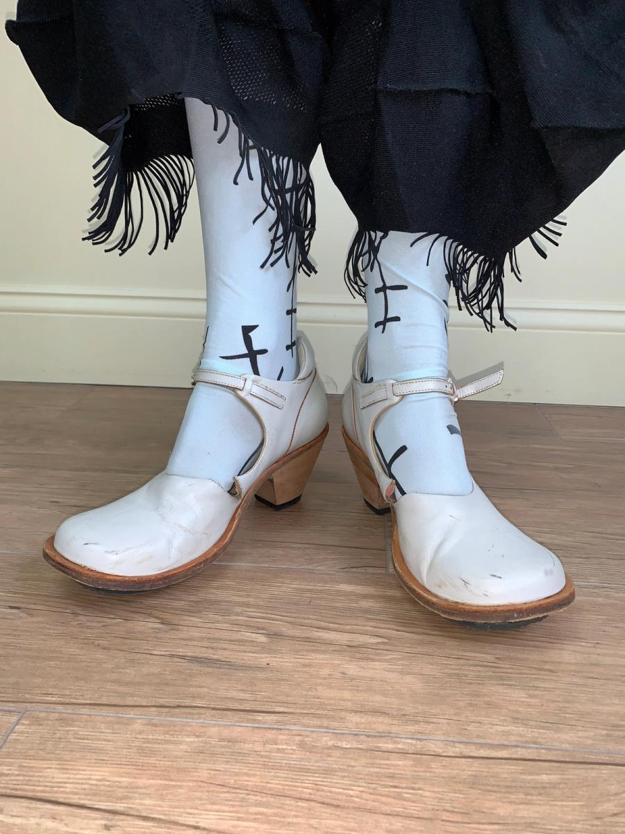 Beauty: Beast Exaggerated Toe Mary Jane Pumps product image