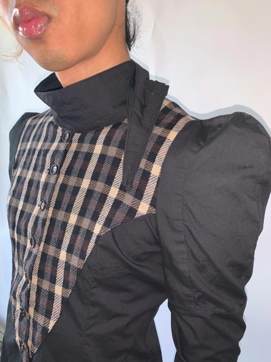 Bio Politics Victoriana Button Up product image