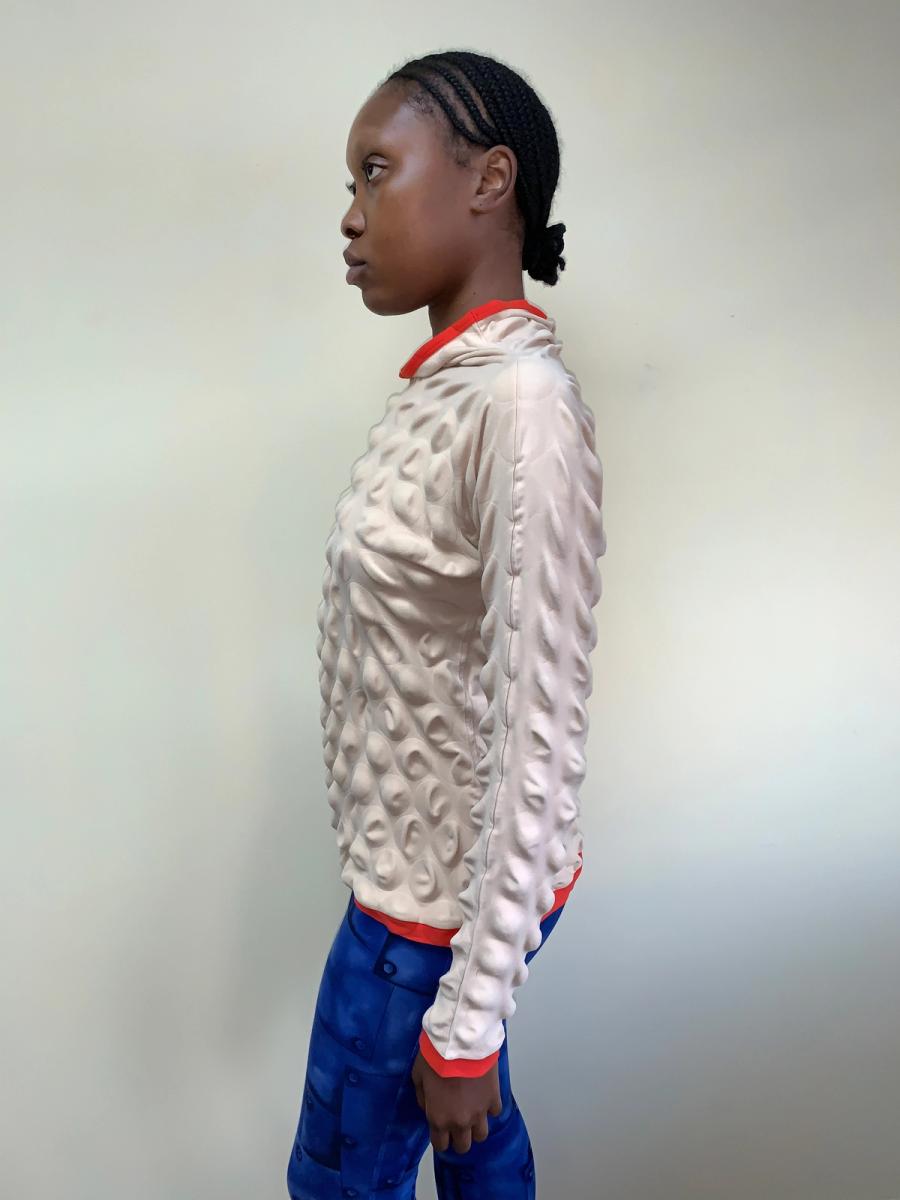 A/W 2000 Issey Miyake Egg Carton Shirt product image