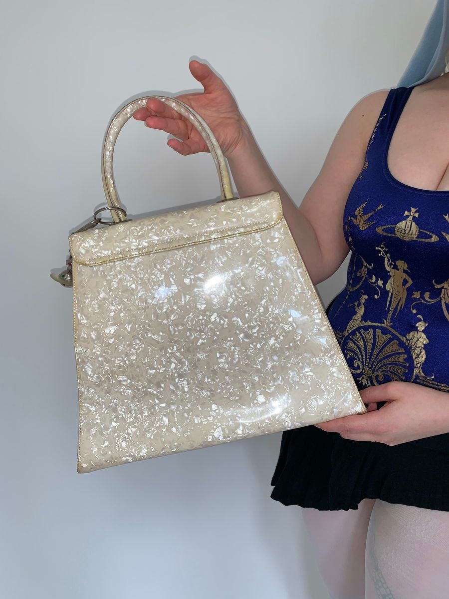 Late 80s/ Early 90s Vivienne Westwood Giant Orb Purse product image