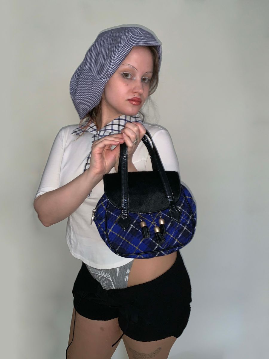 90s Vivienne Westwood Tartan Sporran Purse product image