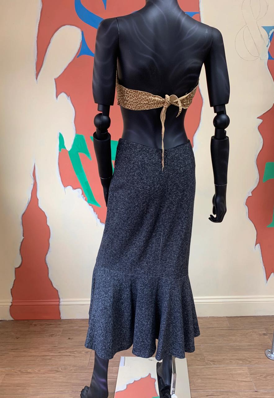 80s Norma Kamali Gray Sweatshirt Set product image