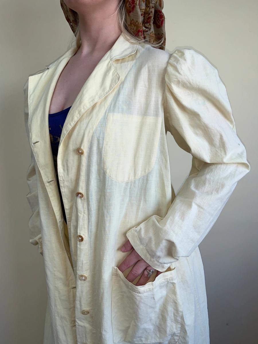 Edwardian Yellow Motoring Duster product image