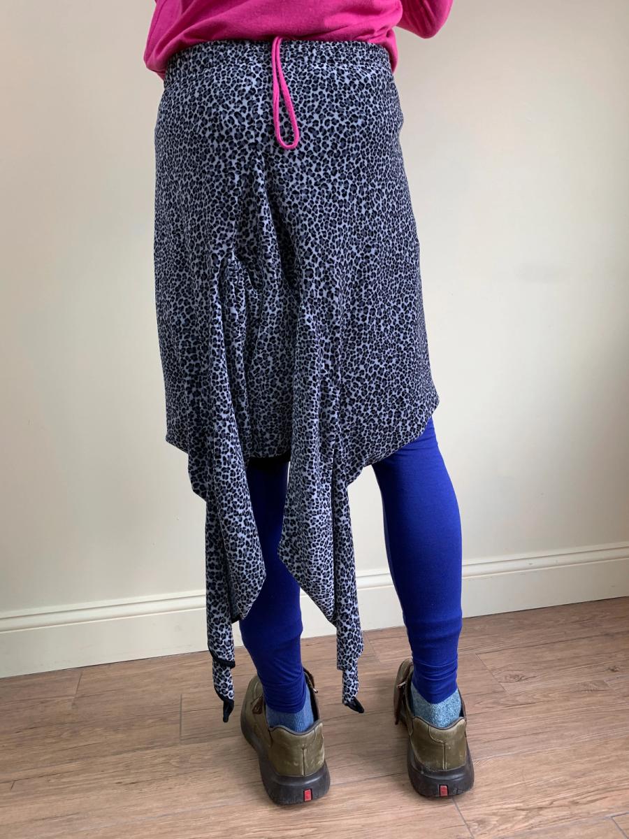 Bernhard Willhelm Early Leopard Velour Skirt/Pants product image