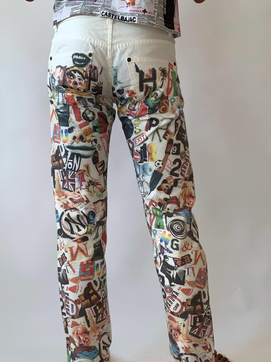 Nozomi Ishiguro Collage Jeans product image