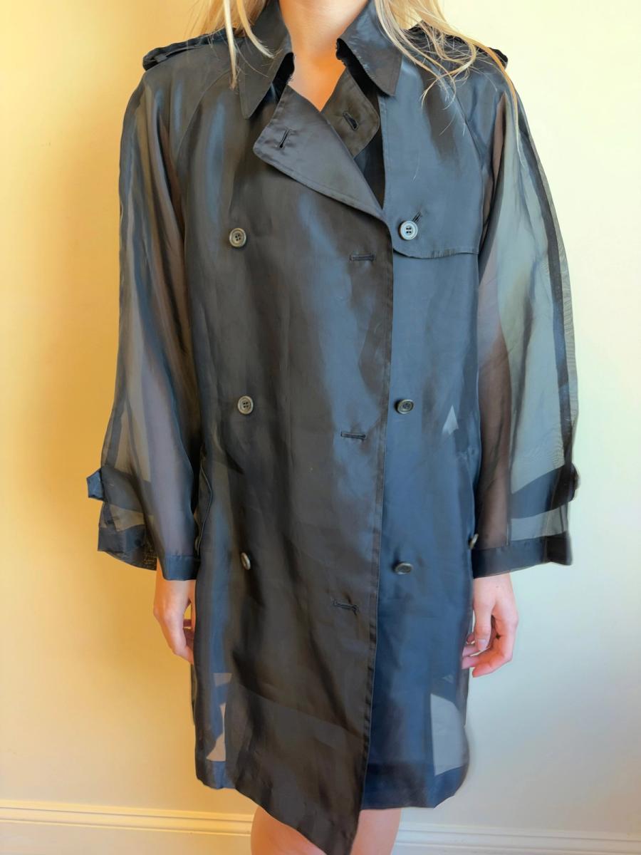 80s Junior Gaultier Sheer Trench product image