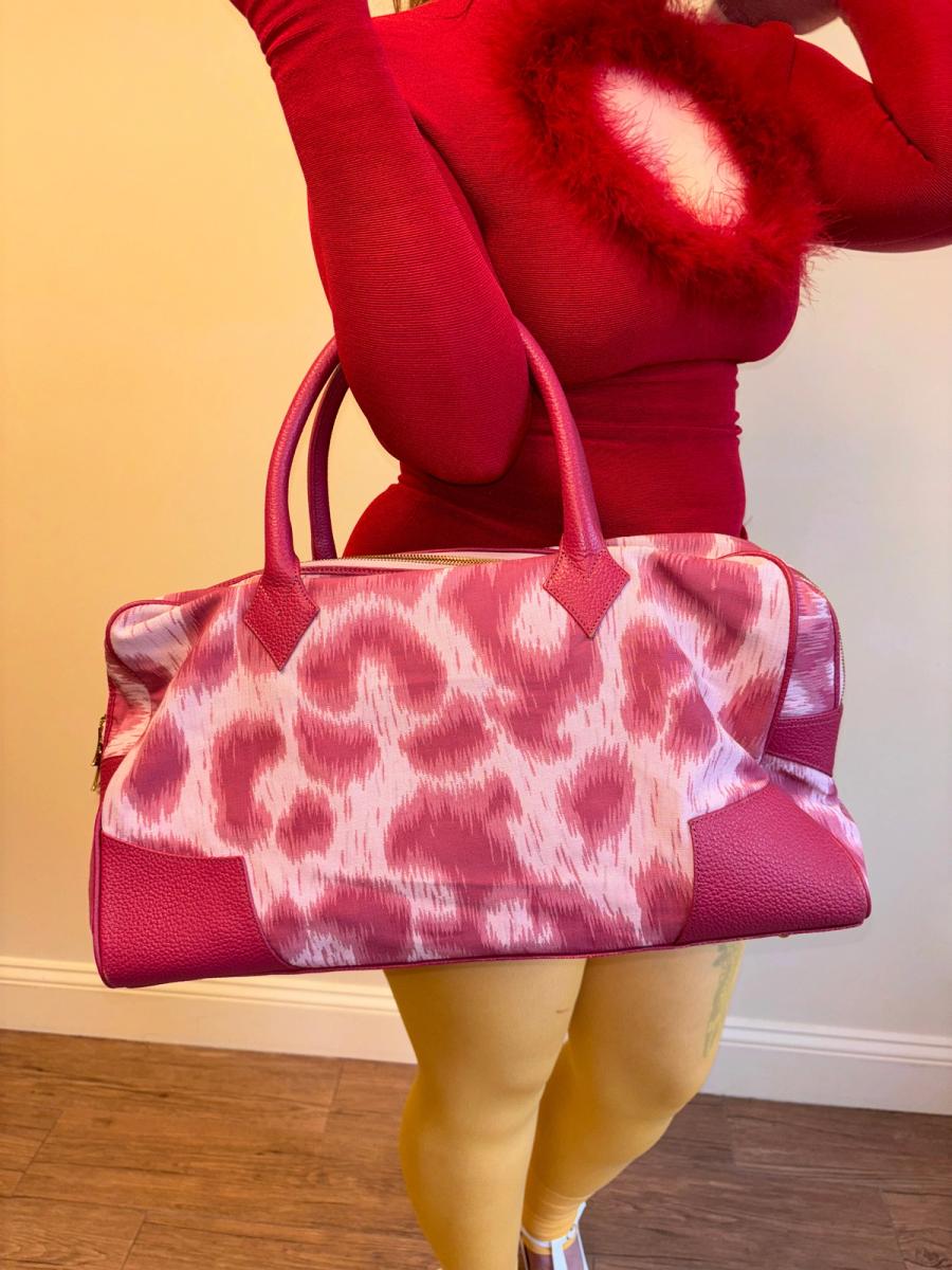 90s Vivienne Westwood Leopard Travel Bag product image