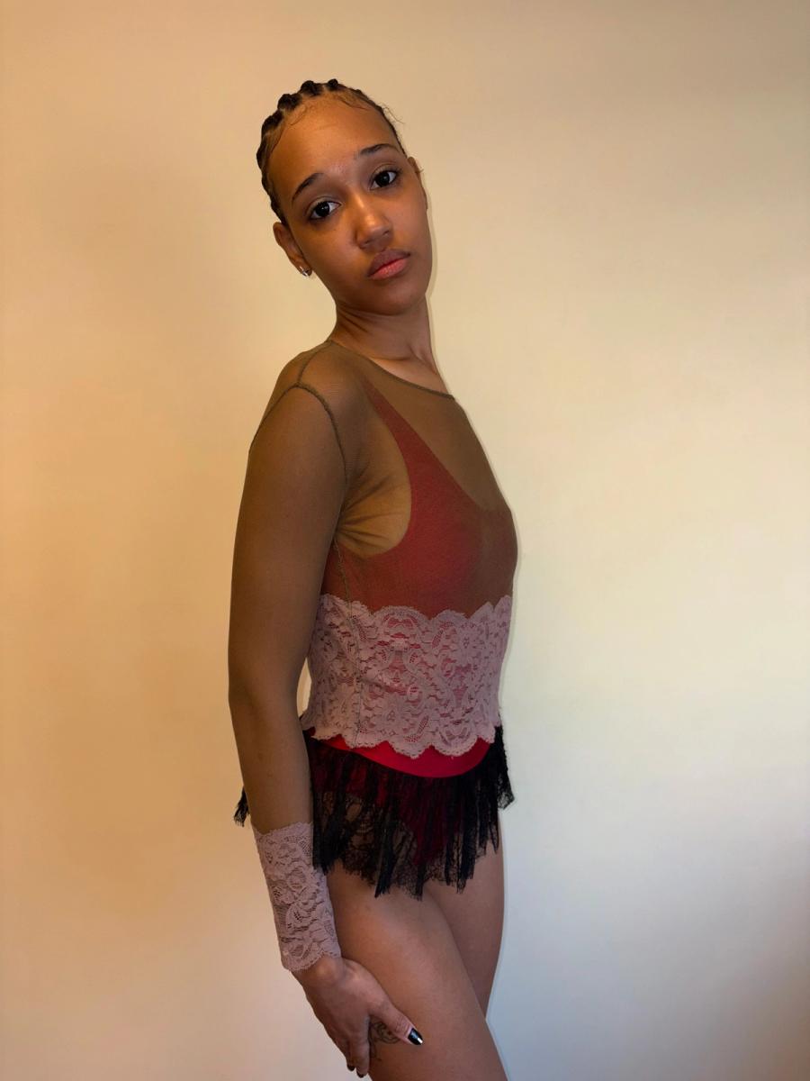Vintage Jean-Paul Gaultier Mesh and Lace Top product image