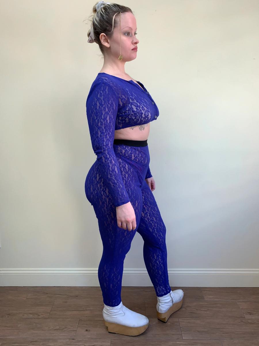 80s Gaultier Public Lace Set  product image