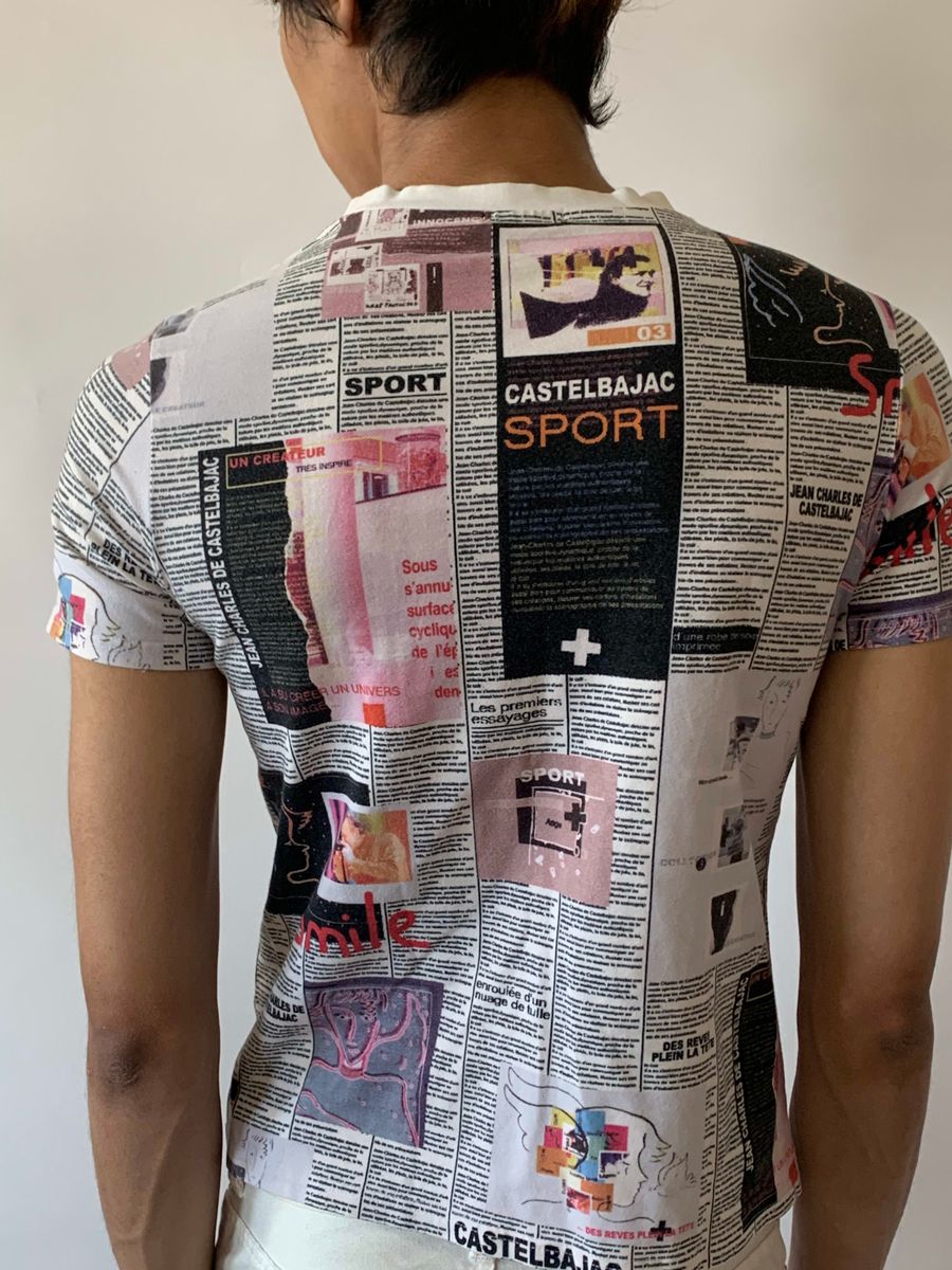 Castelbajac Newsprint T-shirt product image