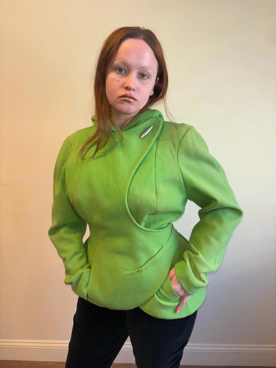 80s Thierry Mugler Activ Green Jacket product image