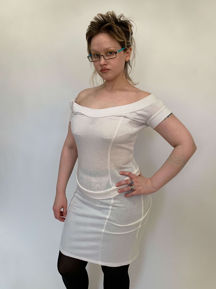 80s Pam Hogg Cotton Dress product image