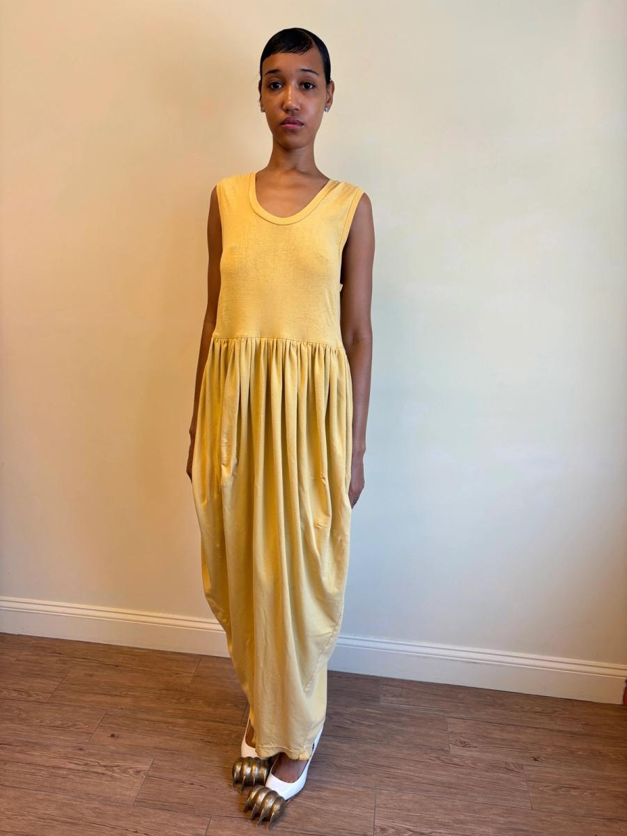 Romeo Gigli "G" Gathered Bubble Gown 