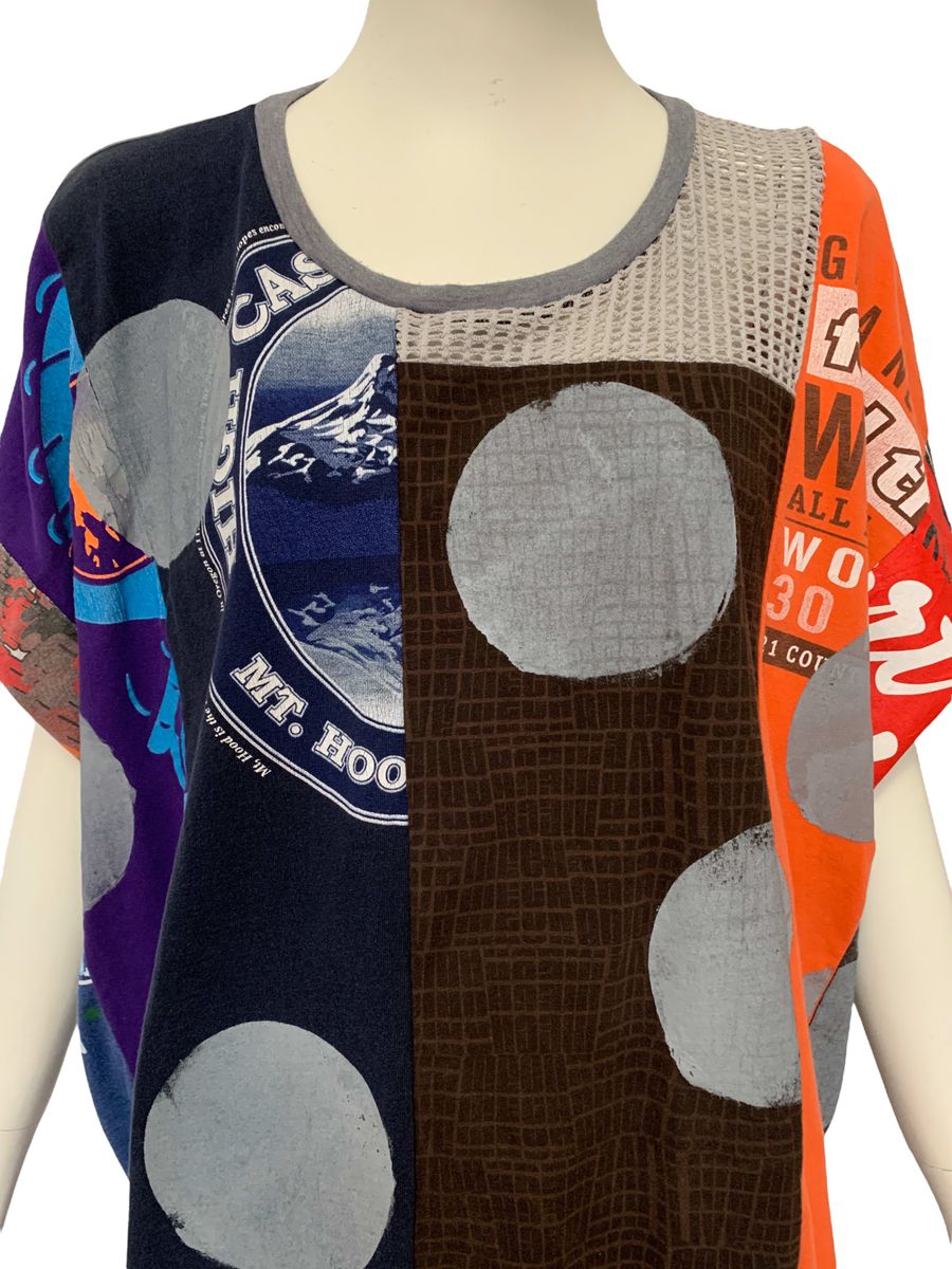 Tomoki Yurita Patchwork Circle Shirt product image