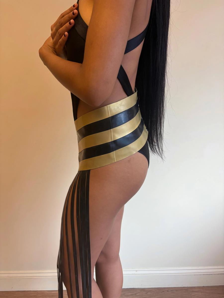 Latex Fringe Skirt product image