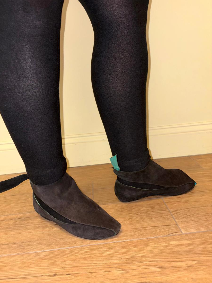 80s Flat Shoes with Ankle Straps product image