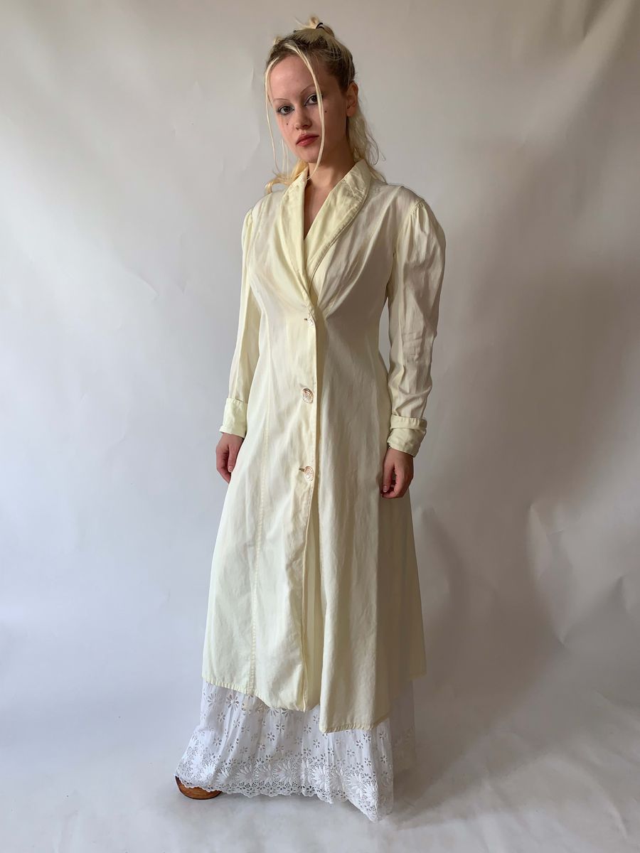 Yellow Edwardian Duster product image