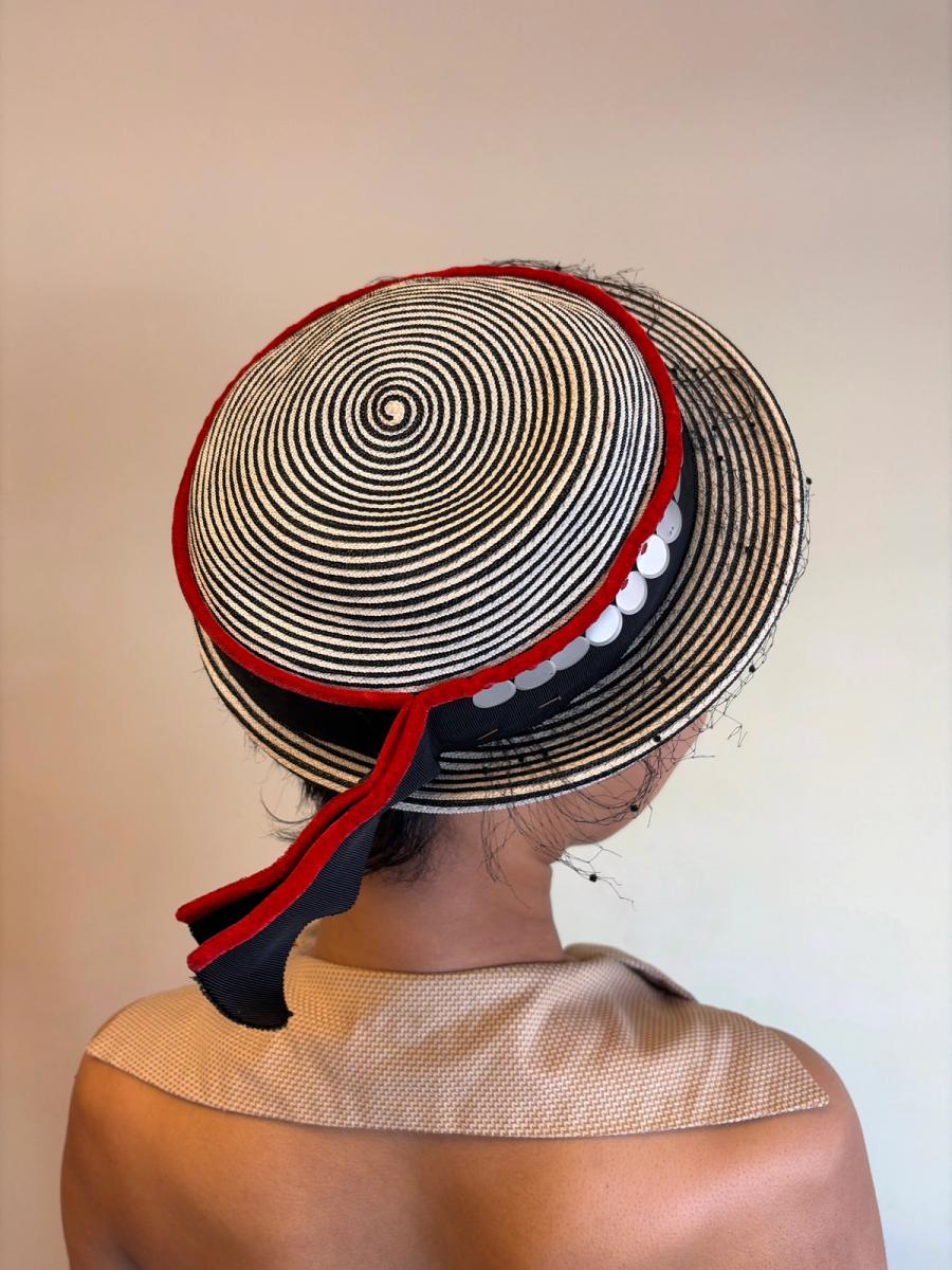 1950s Straw Boater product image