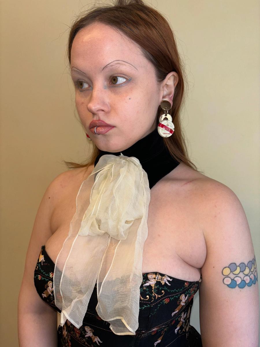 Liliane Müller Champagne Stopper Earrings product image