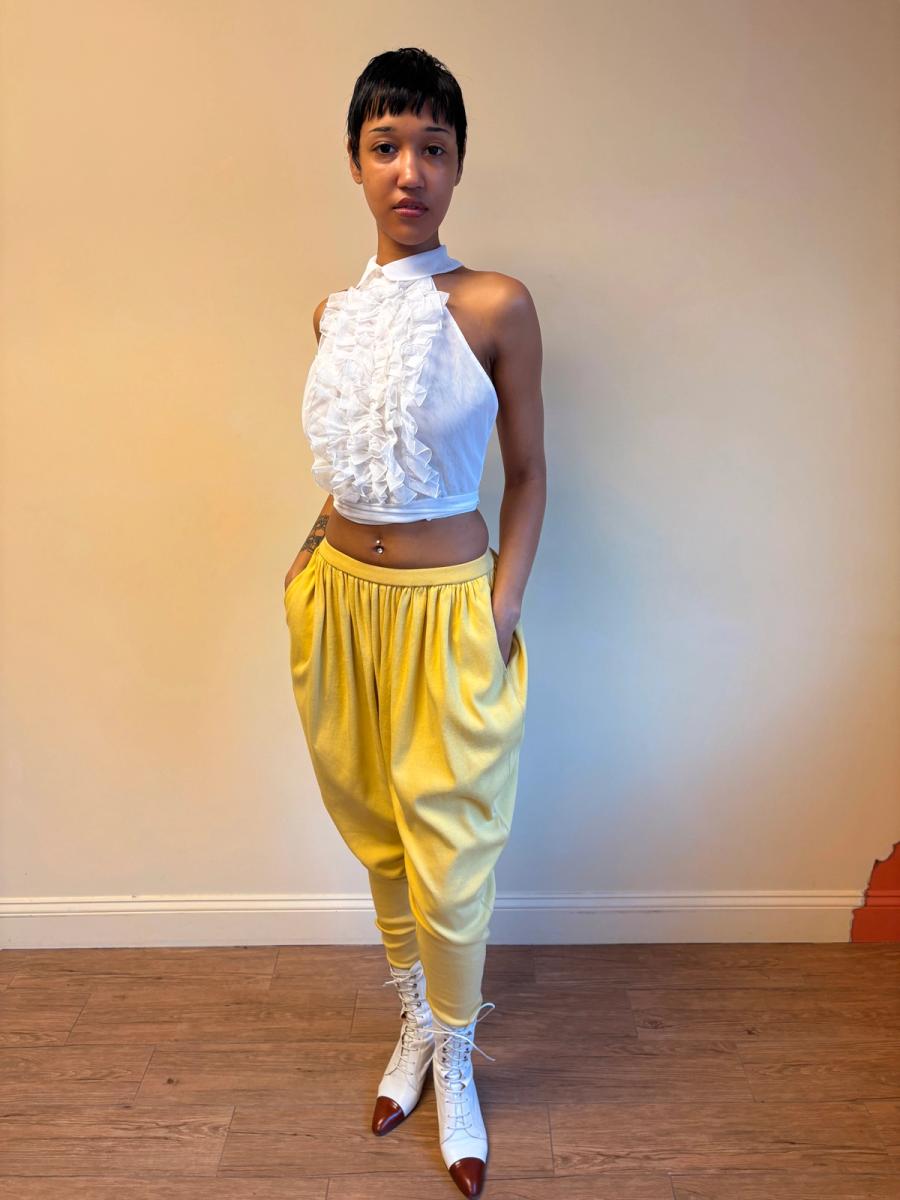 Chantal Thomass Mesh Ruffled Dickie product image