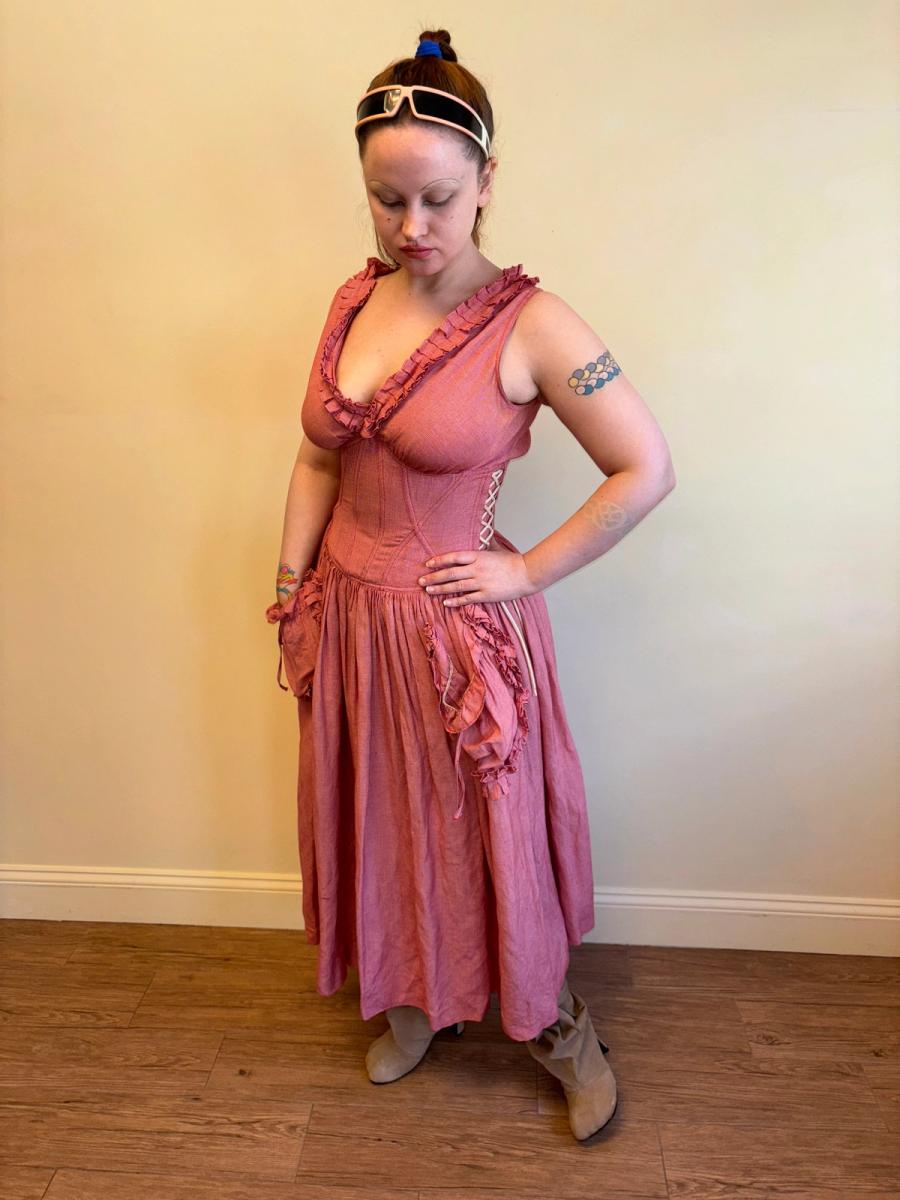 SS 1992 Chantal Thomass Corseted Sundress With Pockets product image