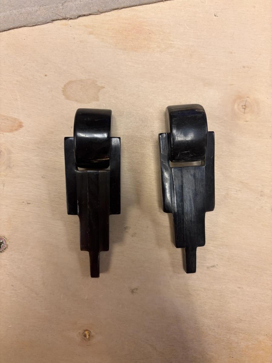30s or 40s Bakelite Skyscraper Earrings product image