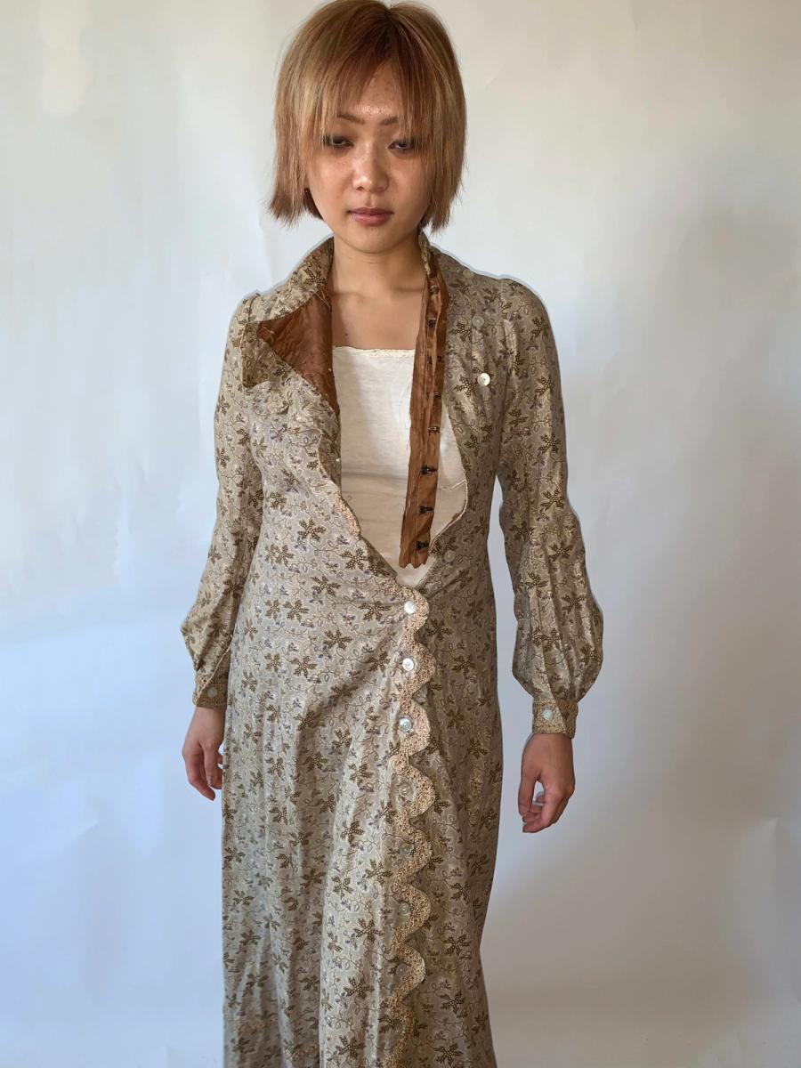 Antique Victorian Flannel Gown product image