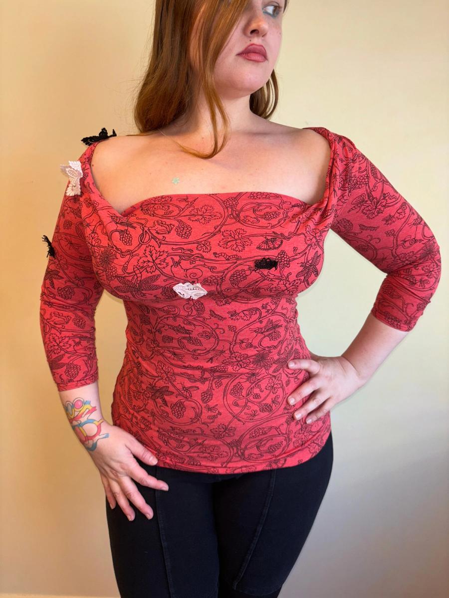 Vivienne Westwood Botanical Shirt with Lace Details product image