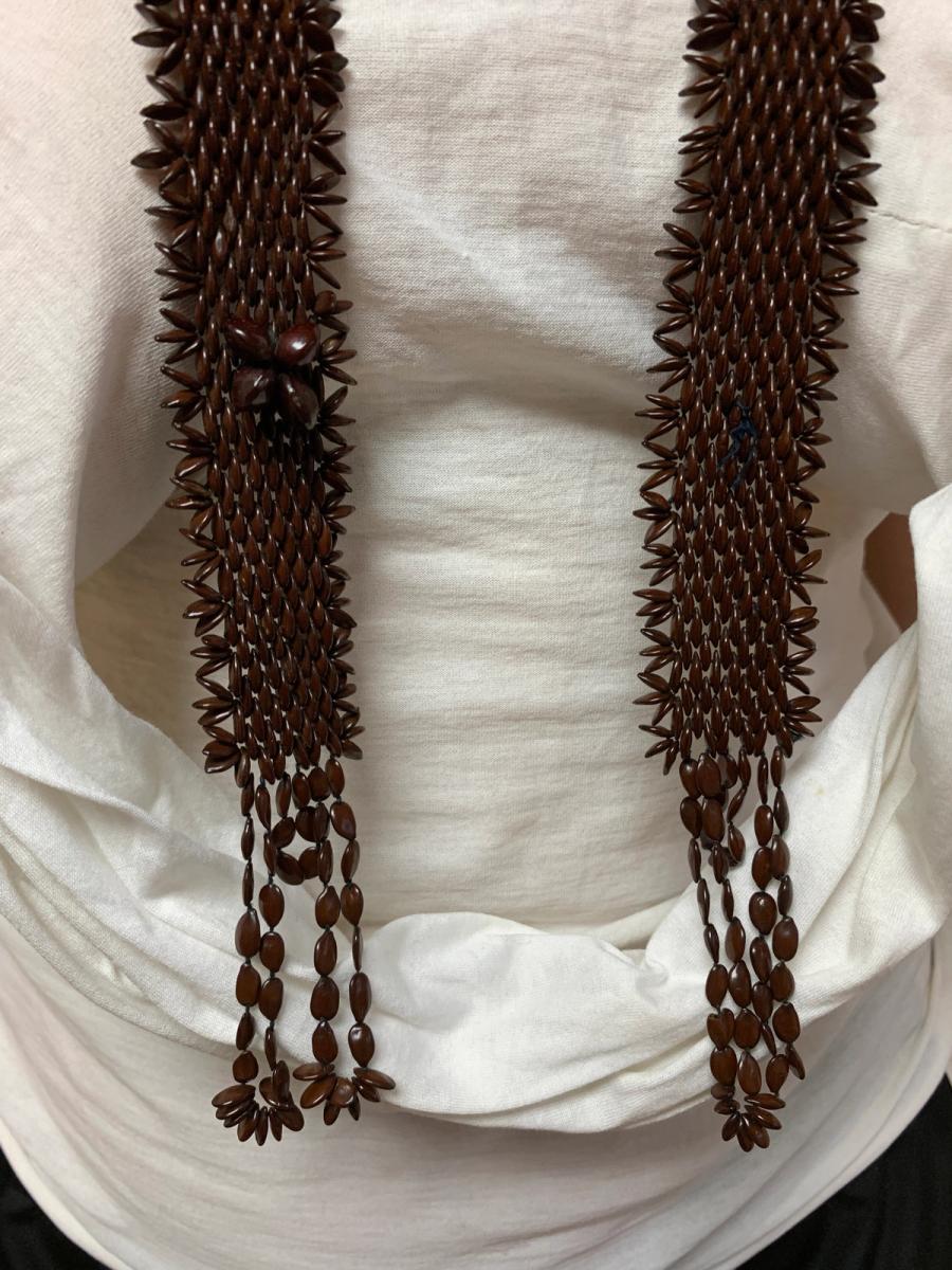 19th Century French Seed Bead Necklace product image