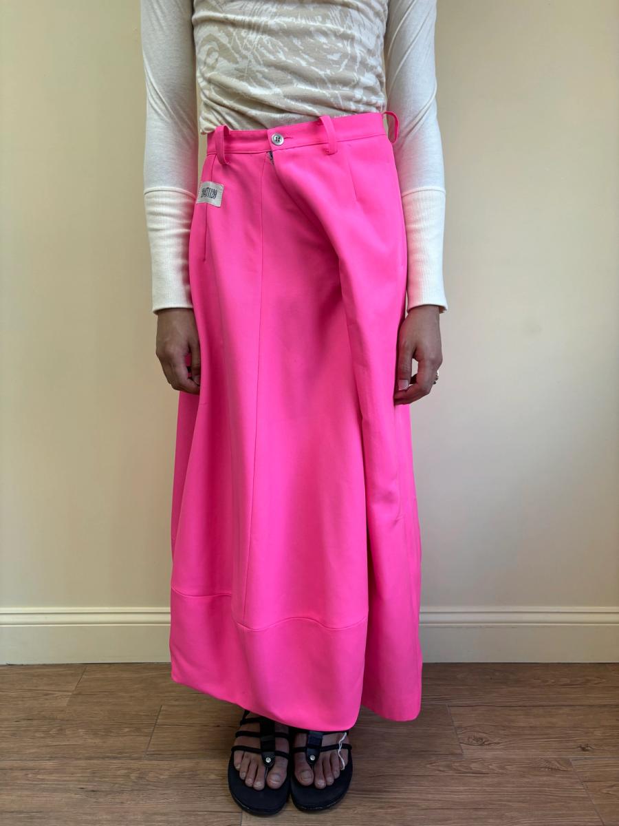 20471120 Hot Pink Convertible Skirt with Pant Leg  product image