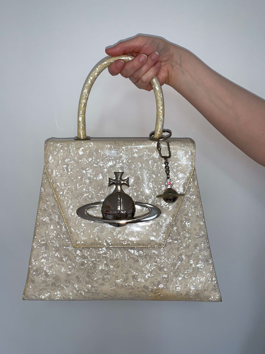 Late 80s/ Early 90s Vivienne Westwood Giant Orb Purse product image