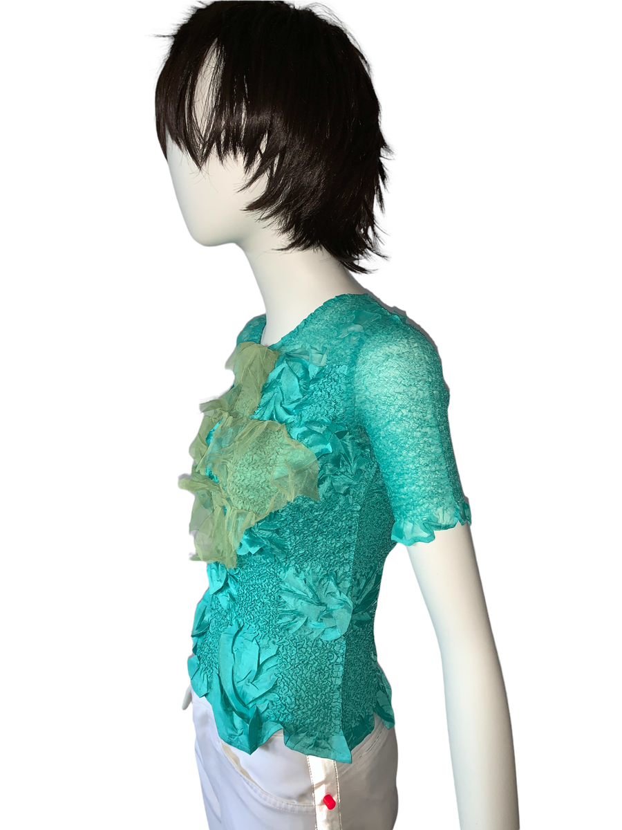 Yoshiki Hishinuma Pleated Cross Blouse product image