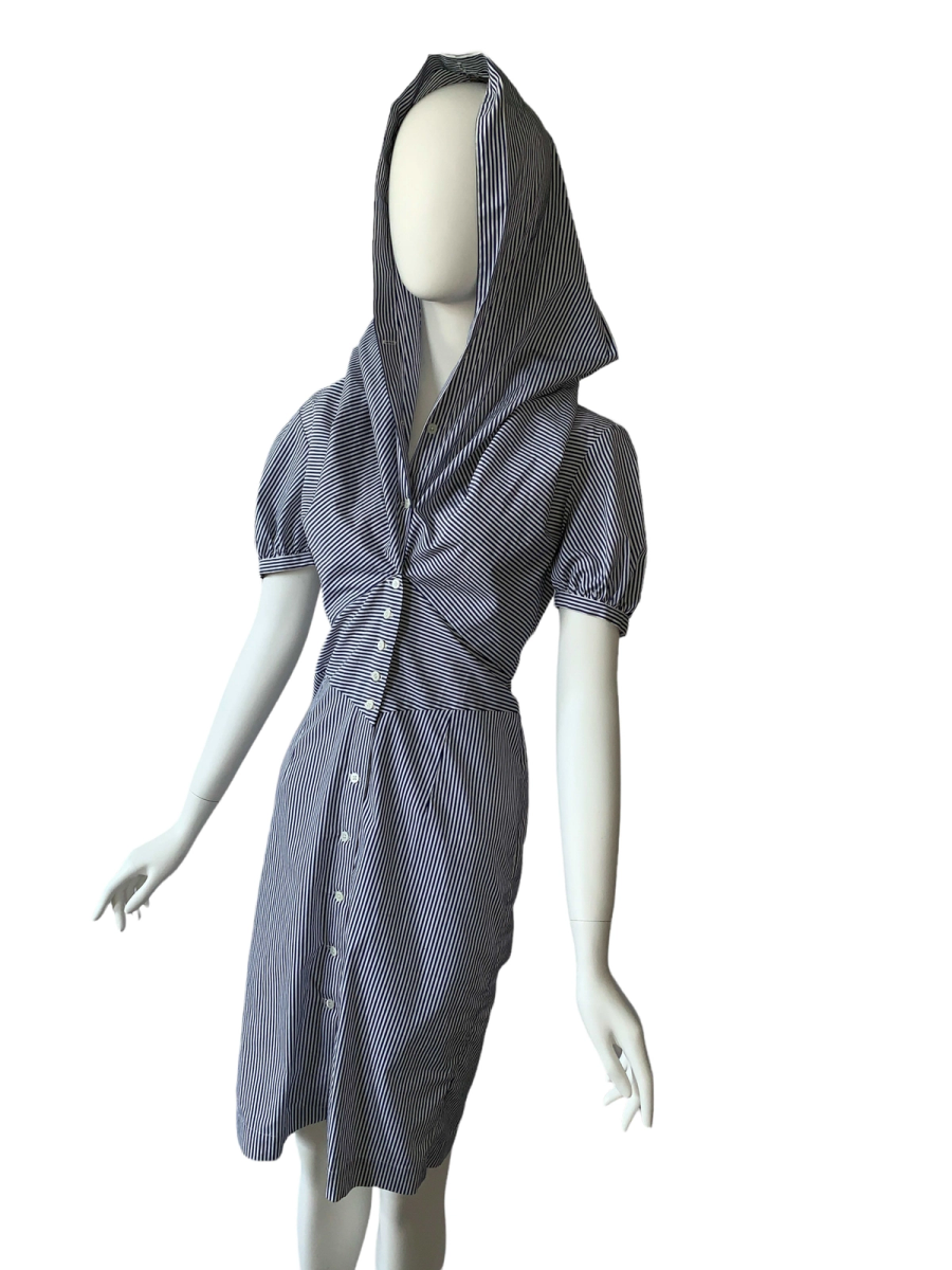 Vintage Vivienne Westwood Hooded Button Down Dress product image