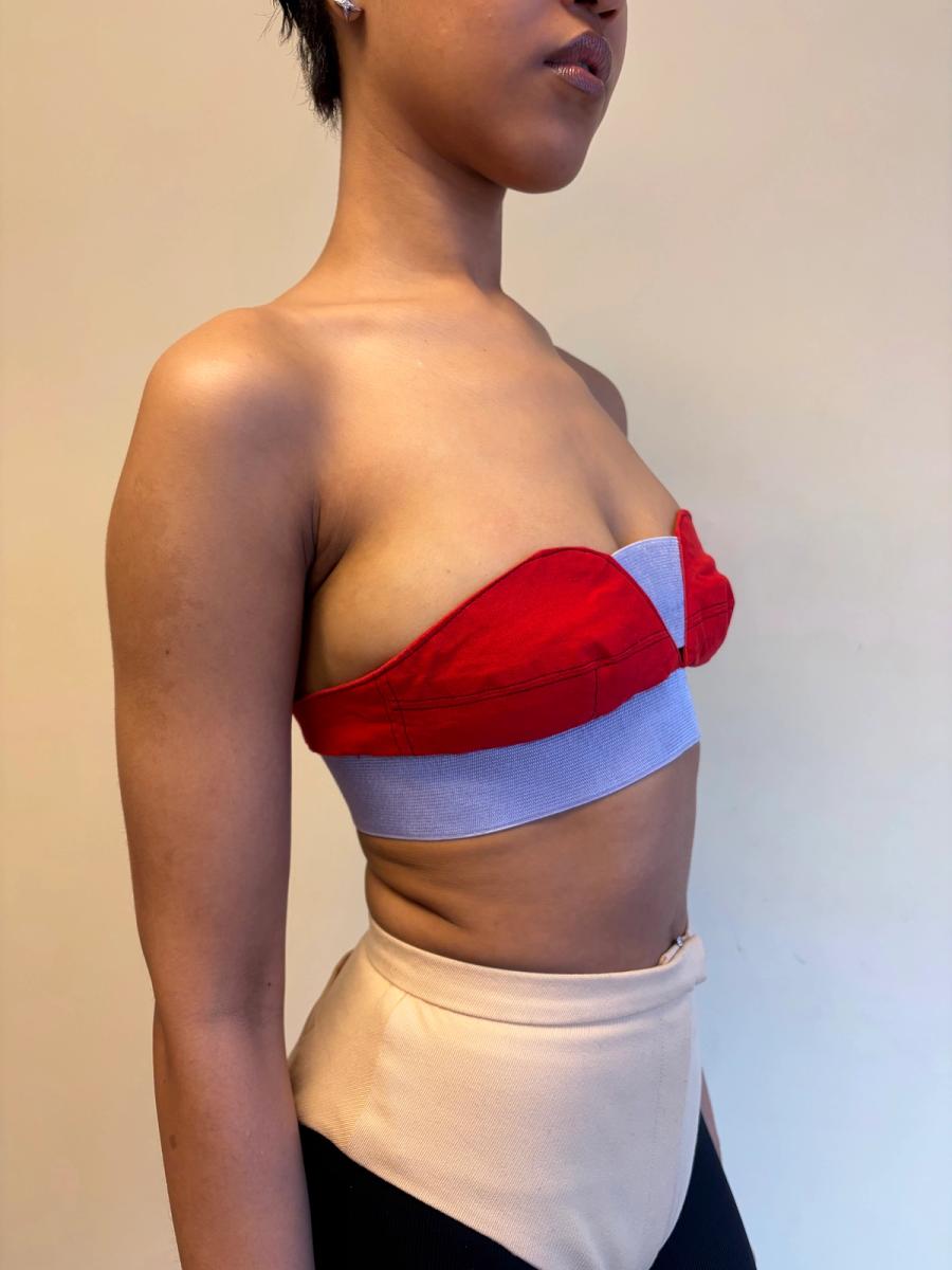 1985 Bodymap Bustier "Barbee Takes A Trip Around Nature's Cosmic Curves" product image