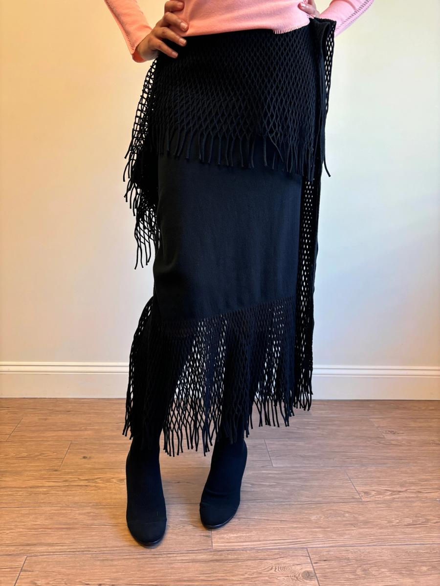 Issey Miyake APOC Fringe Skirt