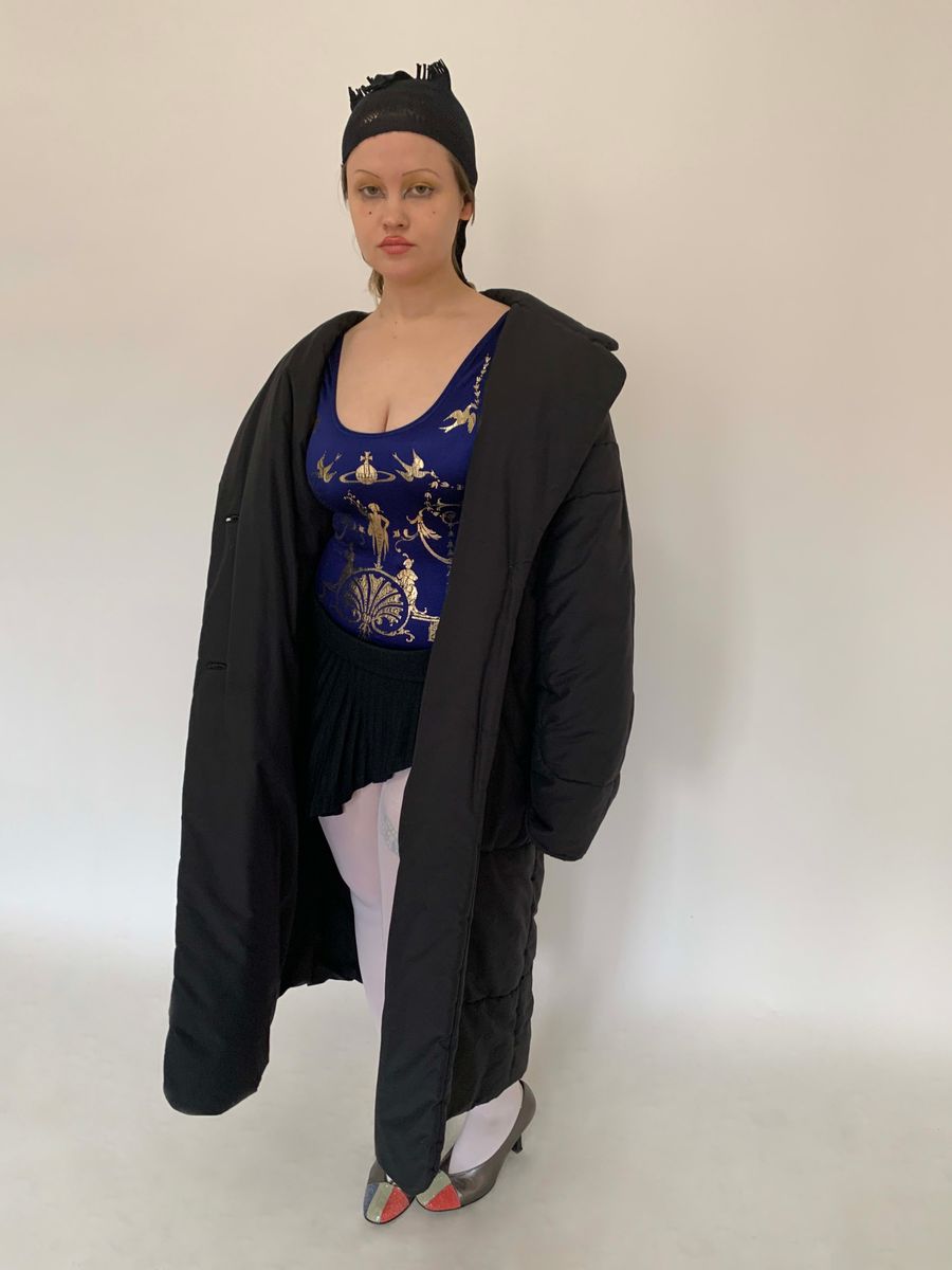 Vintage Norma Kamali Sleeping Bag Coat product image