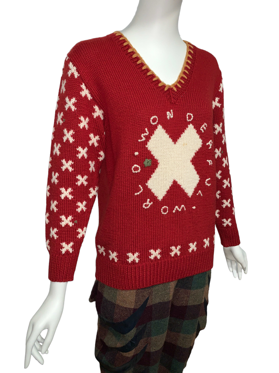 Wonderful World Cross Sweater product image