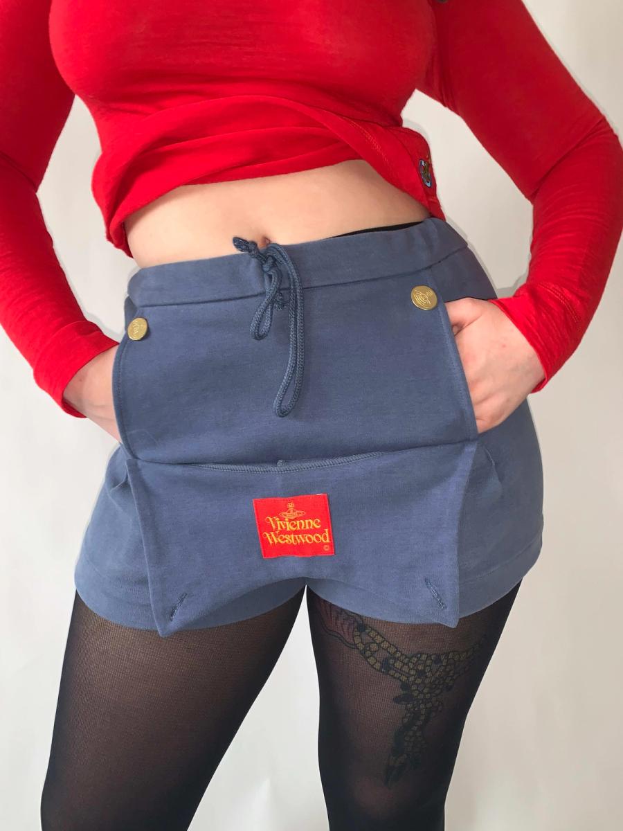 90s Vivienne Westwood Rare Flap-Front Shorts product image