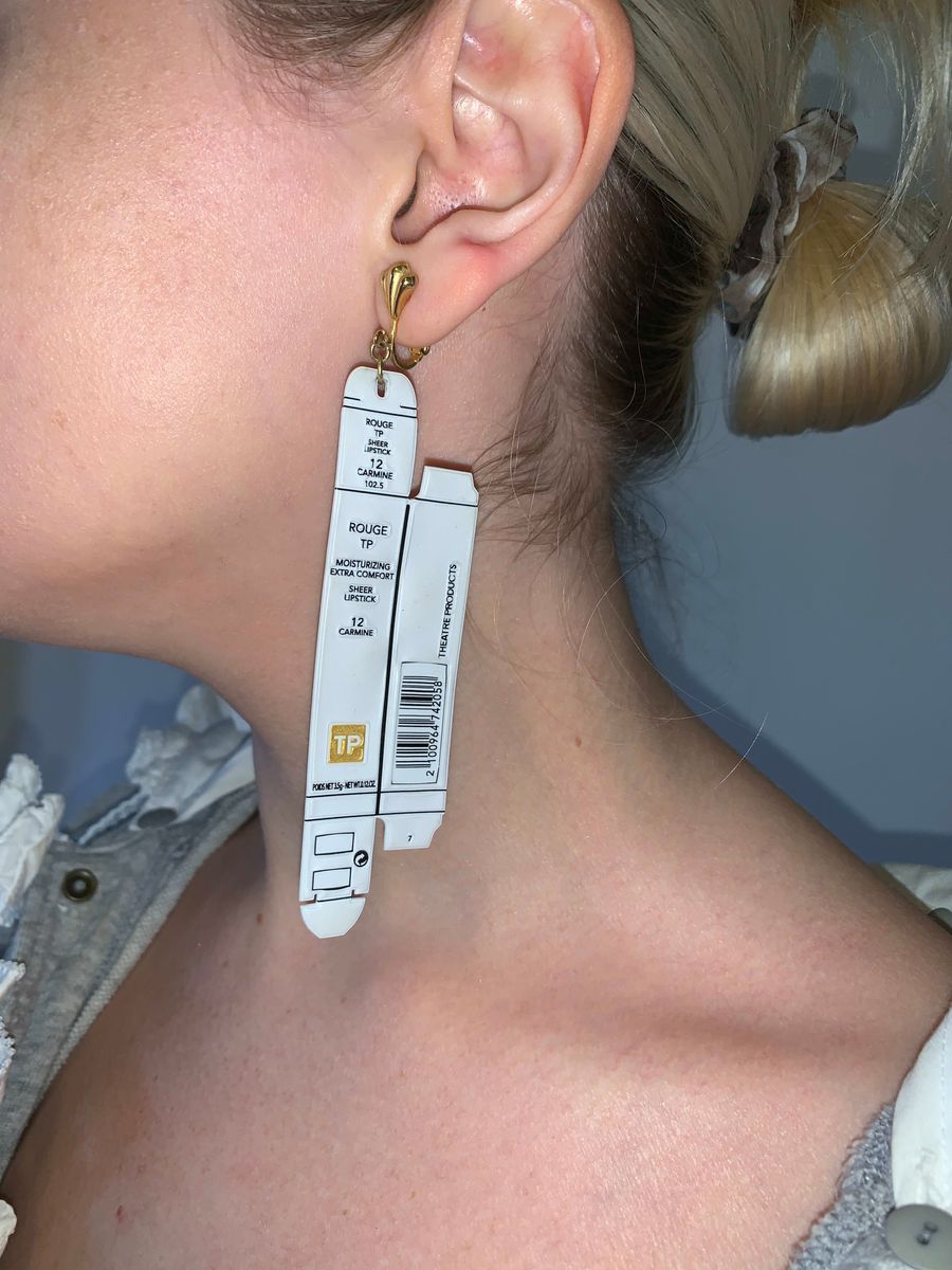 Theatre Products Lipstick Box Earrings product image