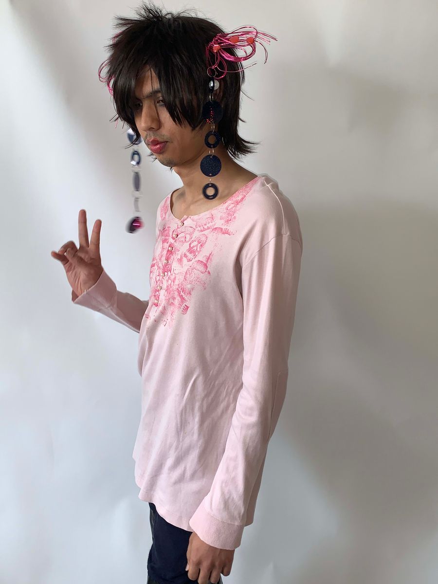 Nozomi Ishiguro Pearl & Skull Longsleeve product image