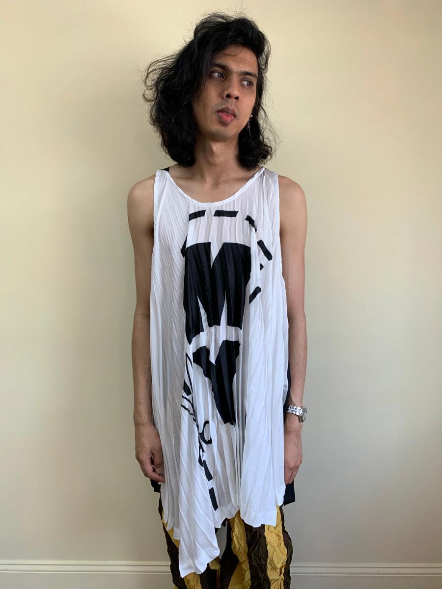 Bernhard Willhelm Pleated Scissor Dress product image