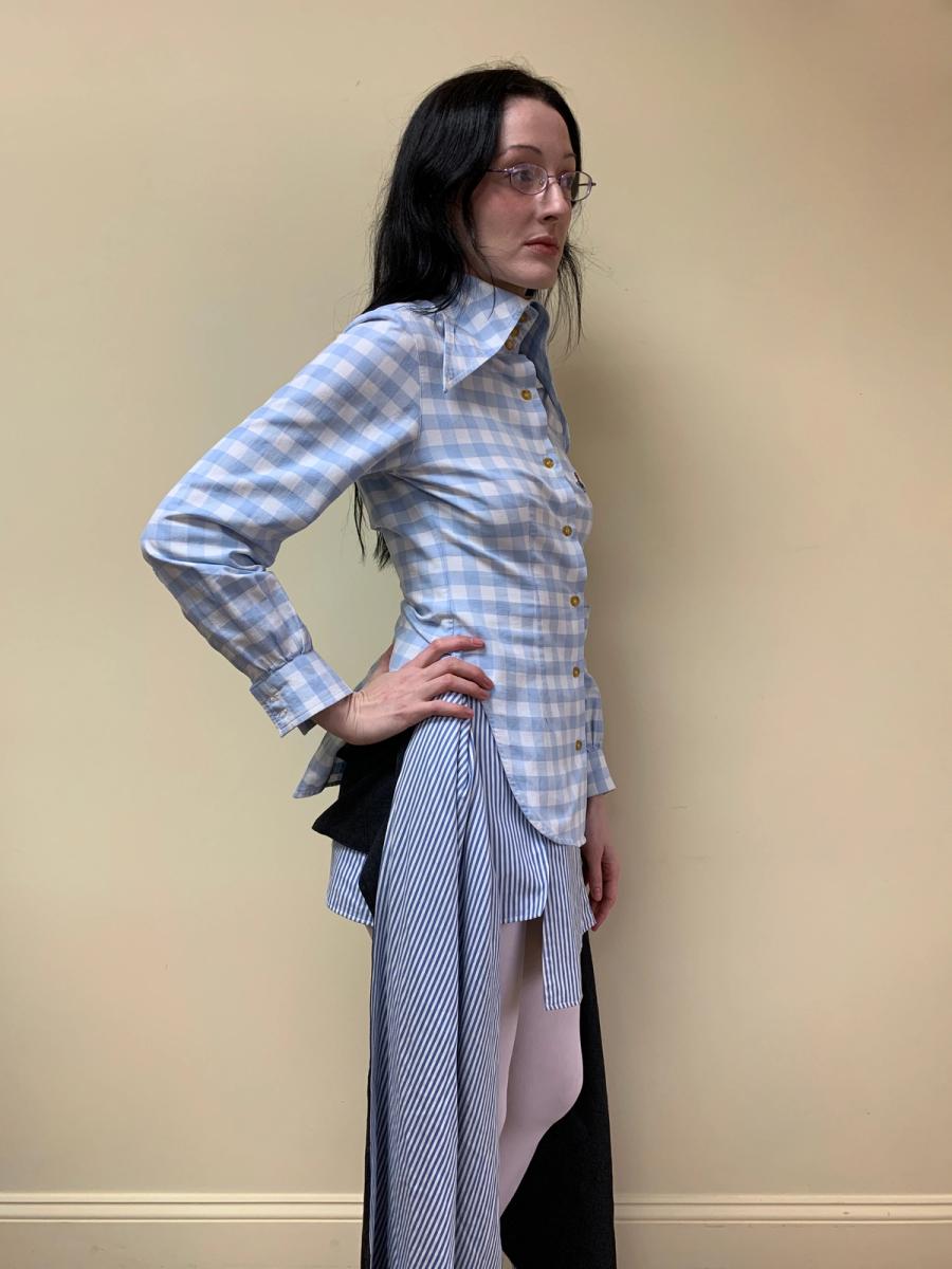 20471120 Miniskirt with Draping Sash Detail product image