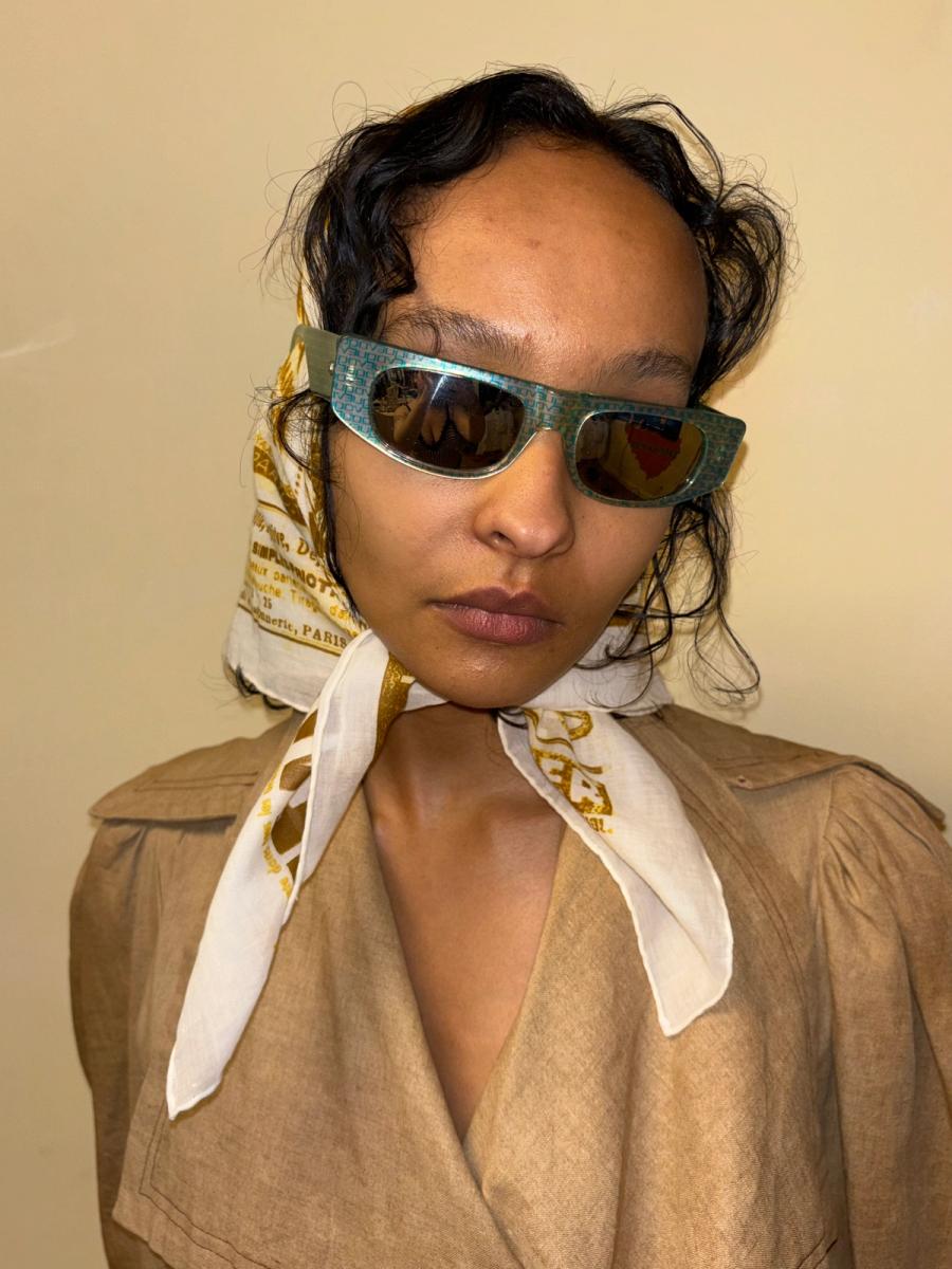 80s 'Vogue' Italian Mirrored Sunglasses product image