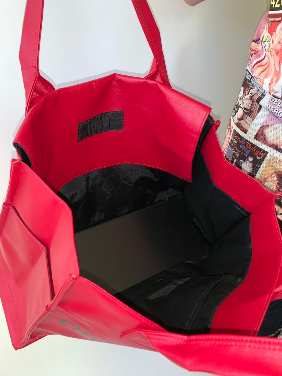 Obscure Desire of Bourgeoisie Red Tote product image