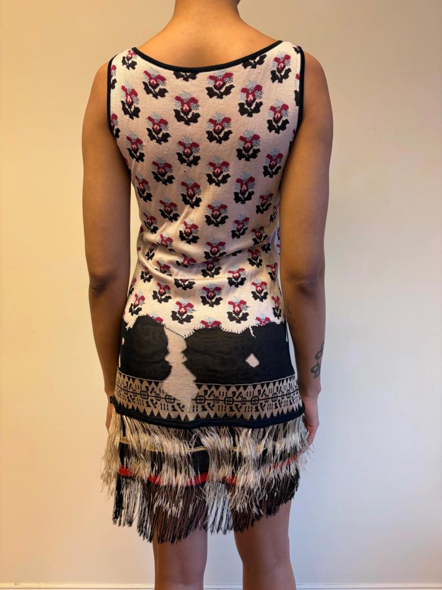 Chanel Knit Dress with Feathers product image