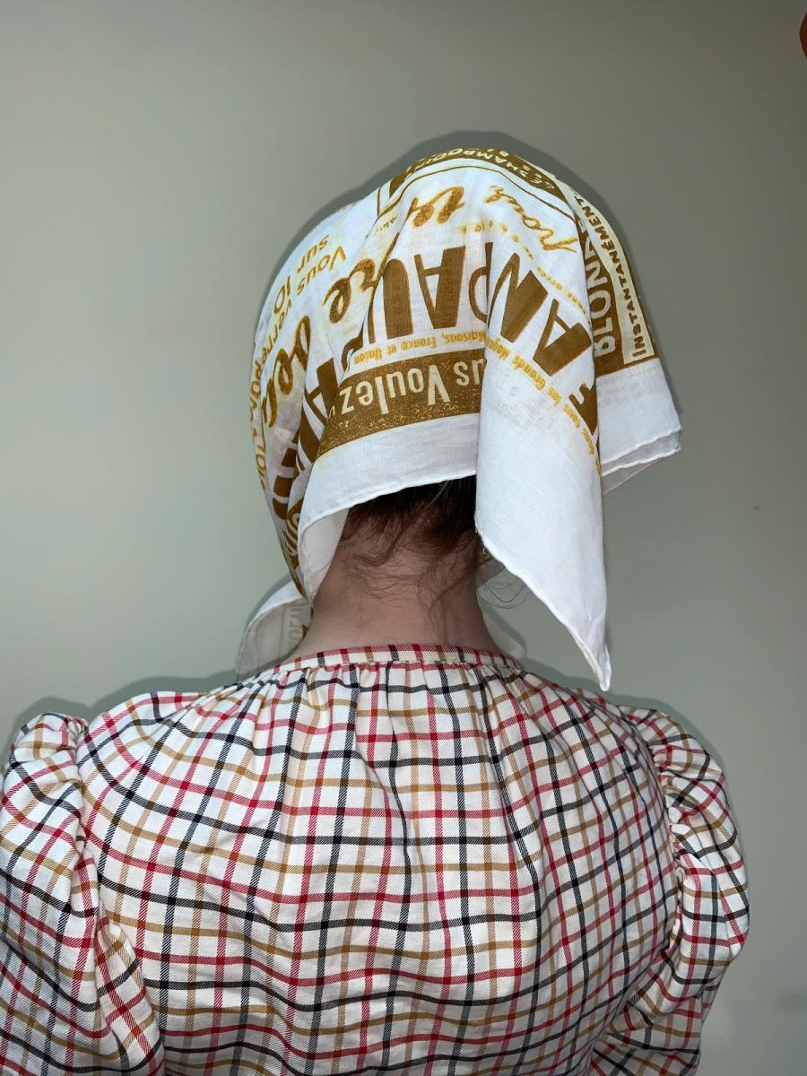 Jean Paul Gaultier Newsprint Handkerchief product image